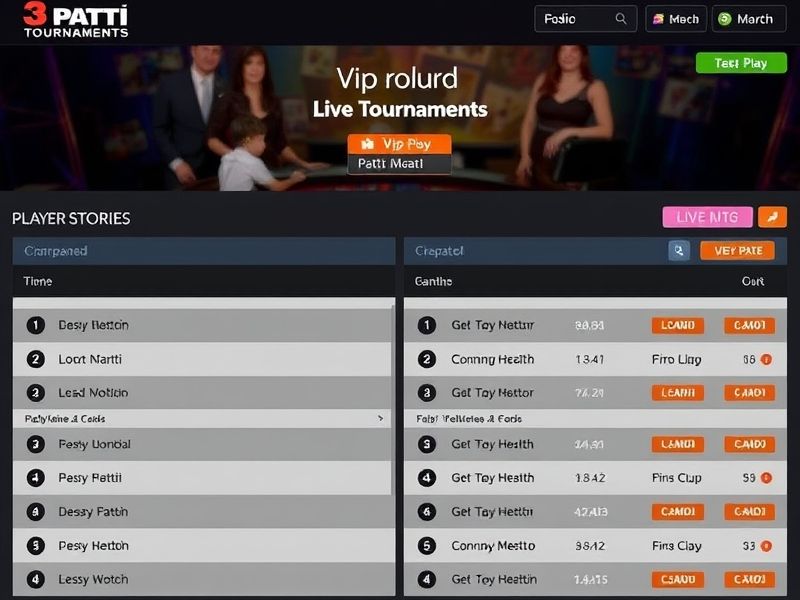 3 patti – Community & Tournaments