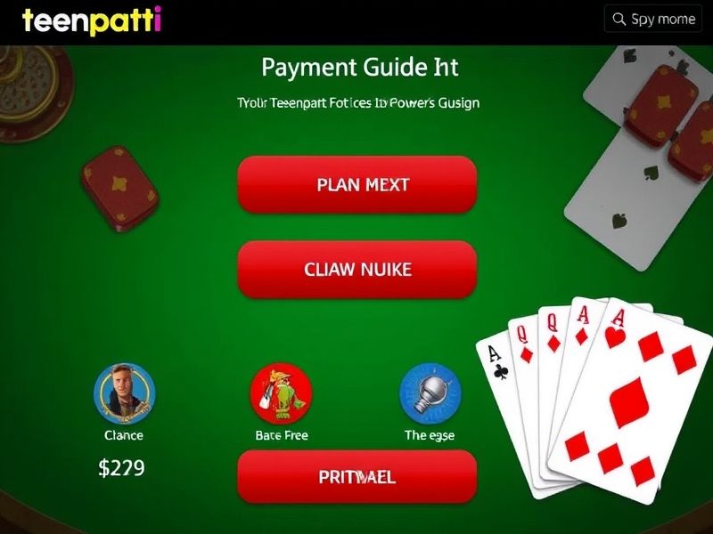 teenpatti – Payment Guide